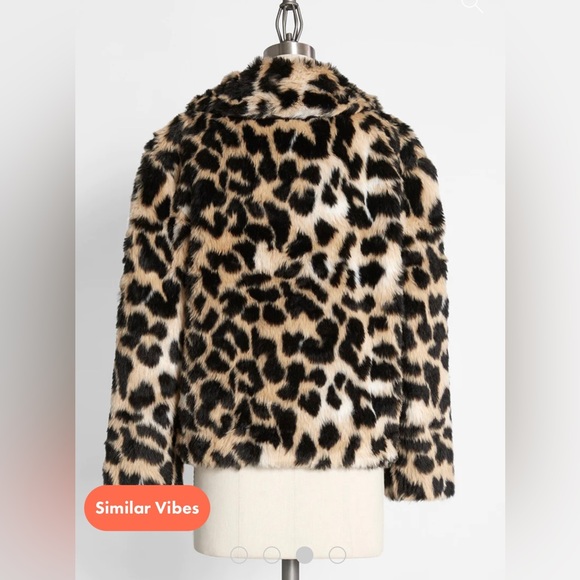 ModCloth Leopard Coat - Picture 3 of 4